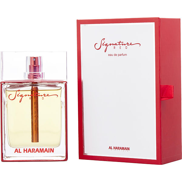 EDP PARA MUJERES SIGNATURE RED - 100ML (3.4 OZ) DE AL HARAMAIN