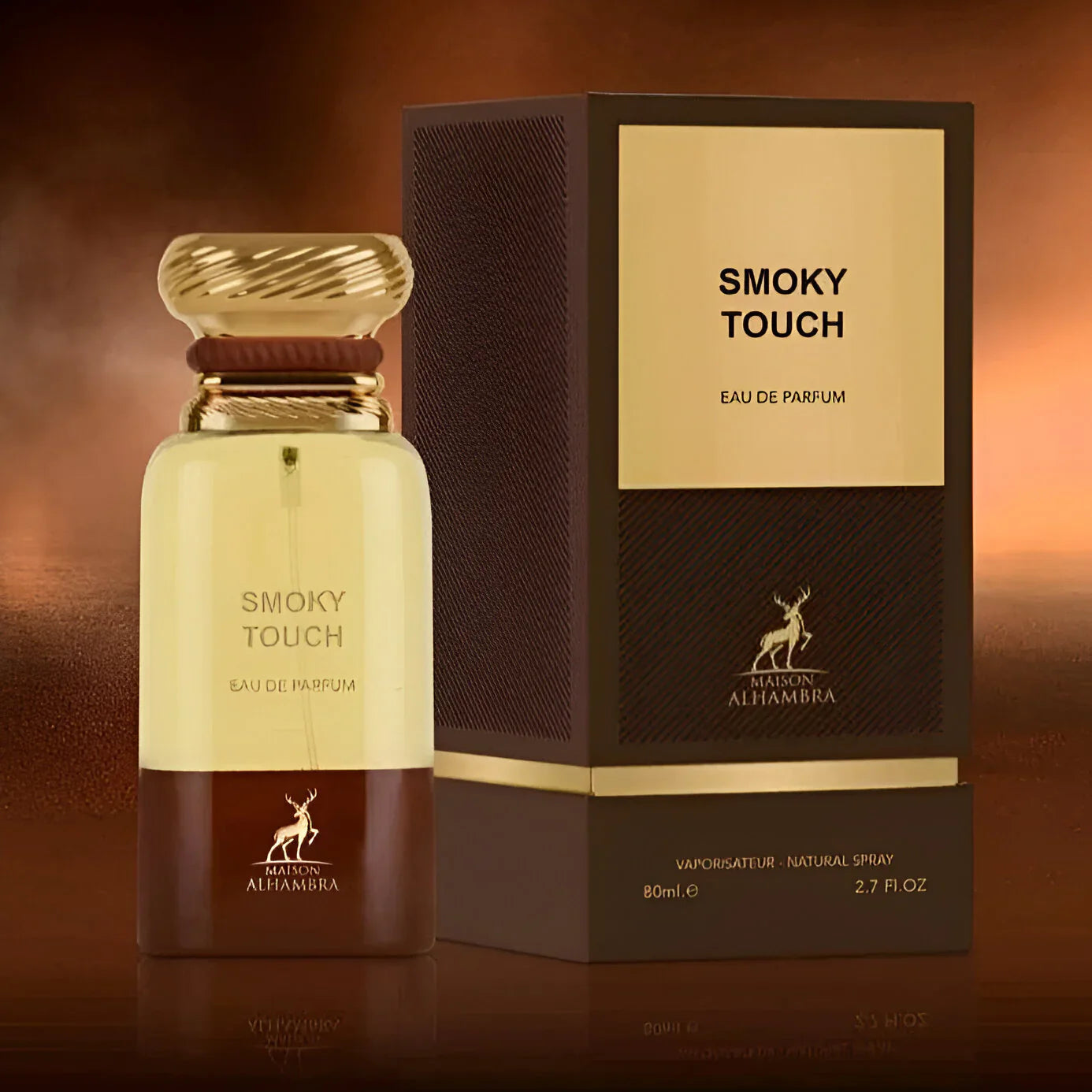 SMOKEY TOUCH MEN EDP - 80ML DE MAISON ALHAMBRA