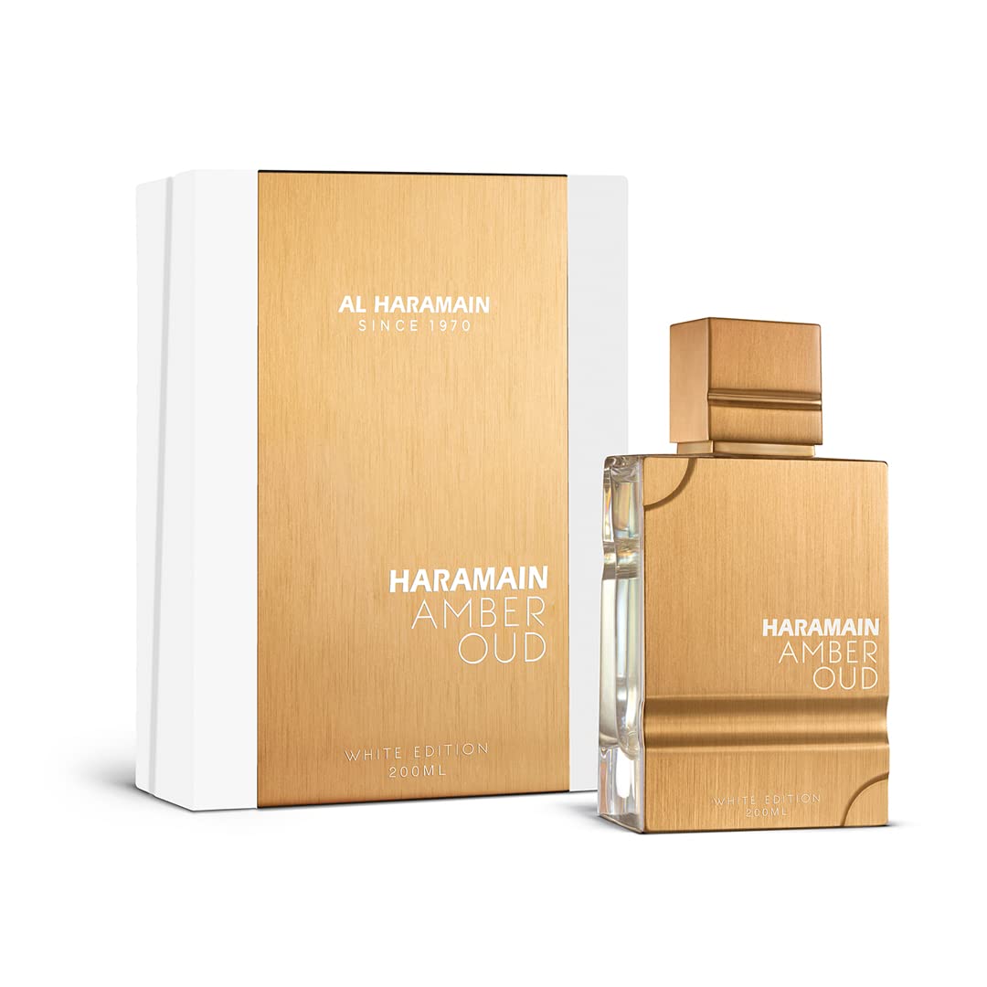 AMBER OUD WHITE EDITION EDP para mujer - 100 ml (3,40 oz) de AL HARAMAIN