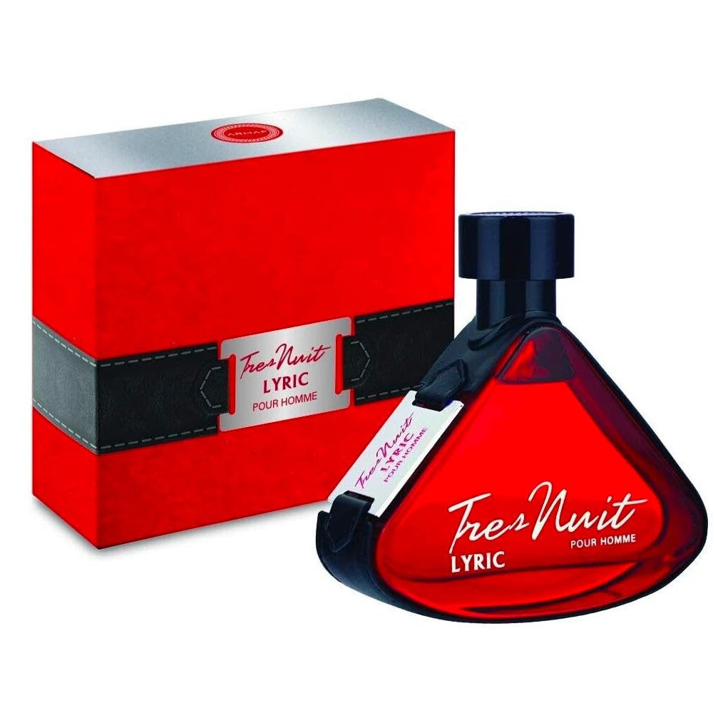 TRES NUIT LYRIC Eau de Parfum para hombre - 100 ml (3,40 oz) de Armaf