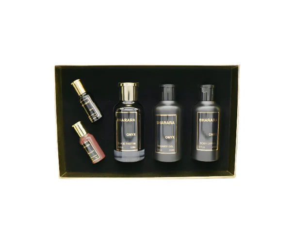 Bharara Onyx - Juego de regalo de 5 piezas, 3,4 oz, EDP