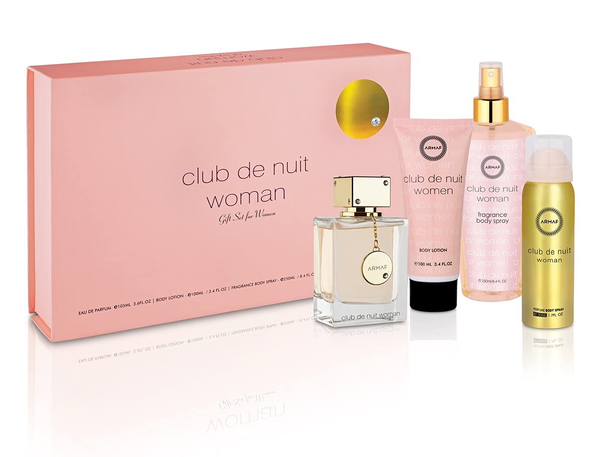 CONJUNTO DE 4 PIEZAS PARA MUJER CLUB DE NUIT