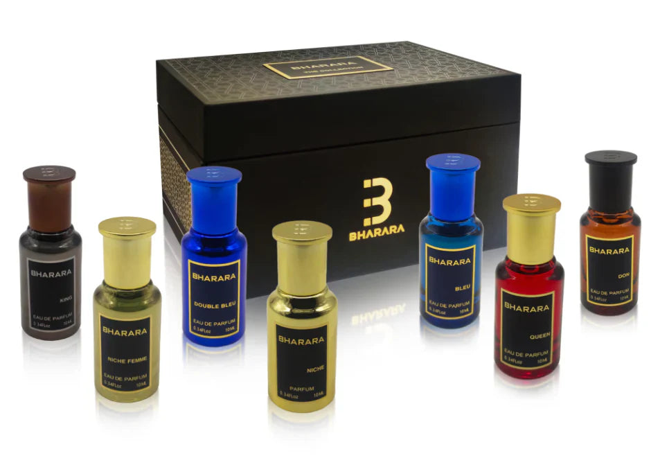 SET COLECCIÓN BHARARA MINI 7 PIEZAS 10 ML CADA UNA