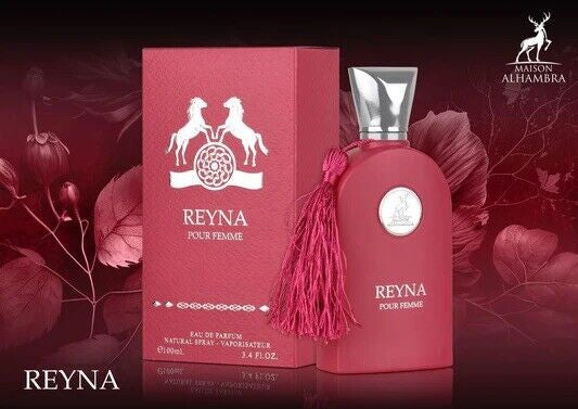 REYNA POUR FEMME WOMEN EDP - 100ML (3.40z) BY MAISON ALHAMBRA