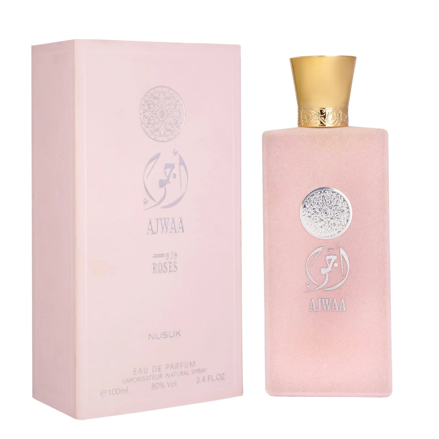 AJWAA ROSES WOMEN EDP - 100ML (3.40z) By NUSUK