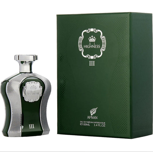 HIGHNESS III MEN EDP- 100ML (3.40z) BY AFNAN