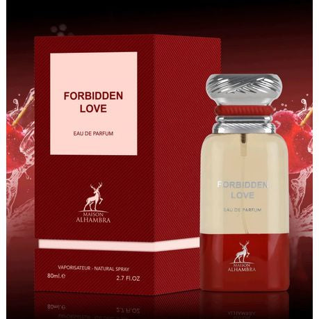 FORBIDDEN LOVE UNISEX EDP - 80ML by Maison Alhambra