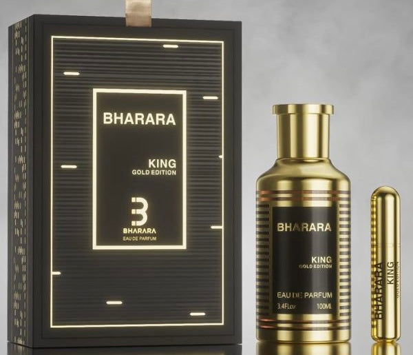 BHARARA KING GOLD EDITION EDP - 100 ML (3.4oz)