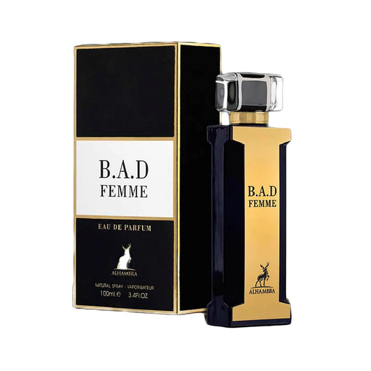 BAD FEMME Woman EDP - 100Ml (3.40z) By MAISON ALHAMBRA