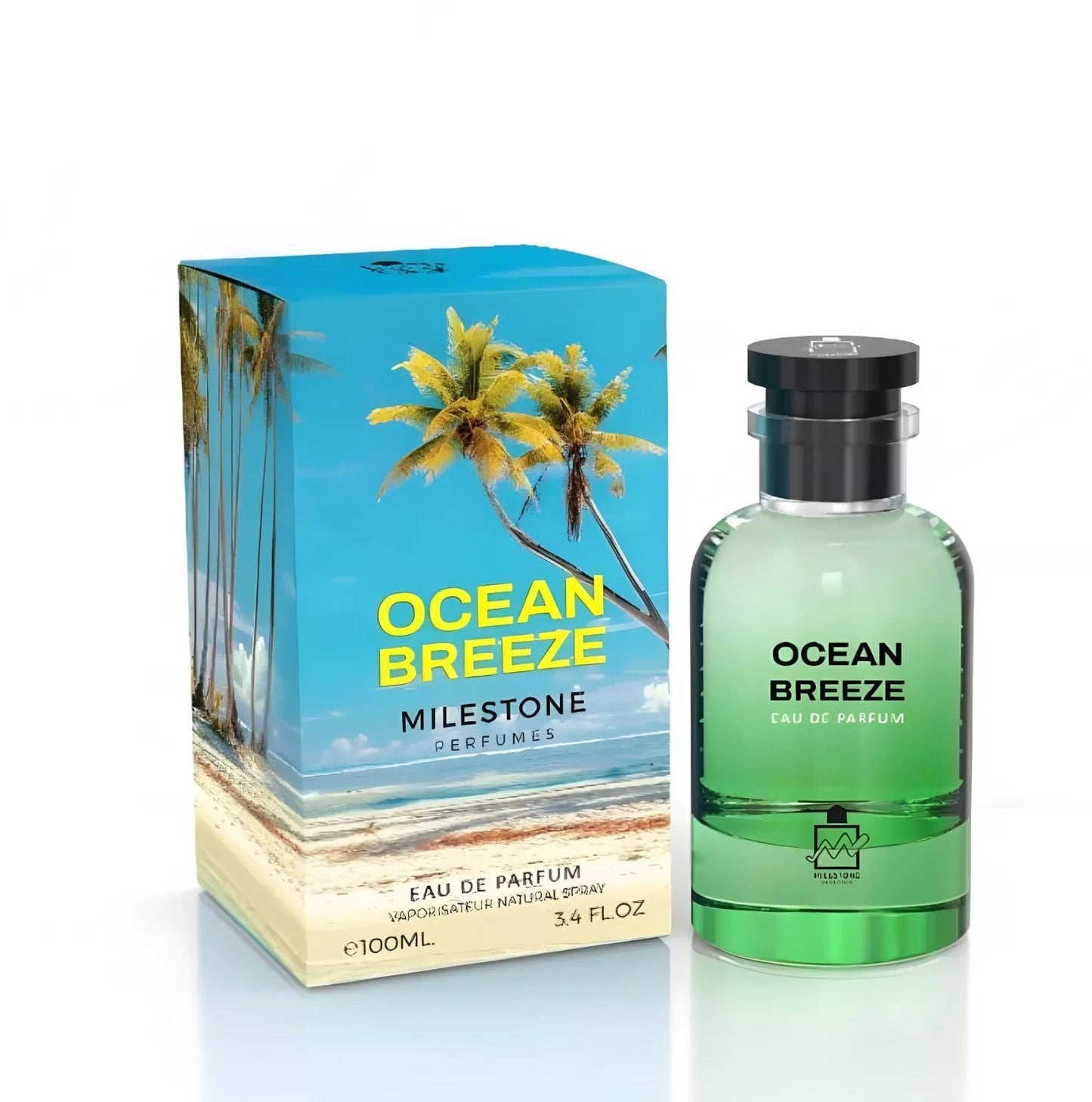 OCEAN BREEZE MEN EDP - 100ML (3.40z) de Milestone [Caja rígida]