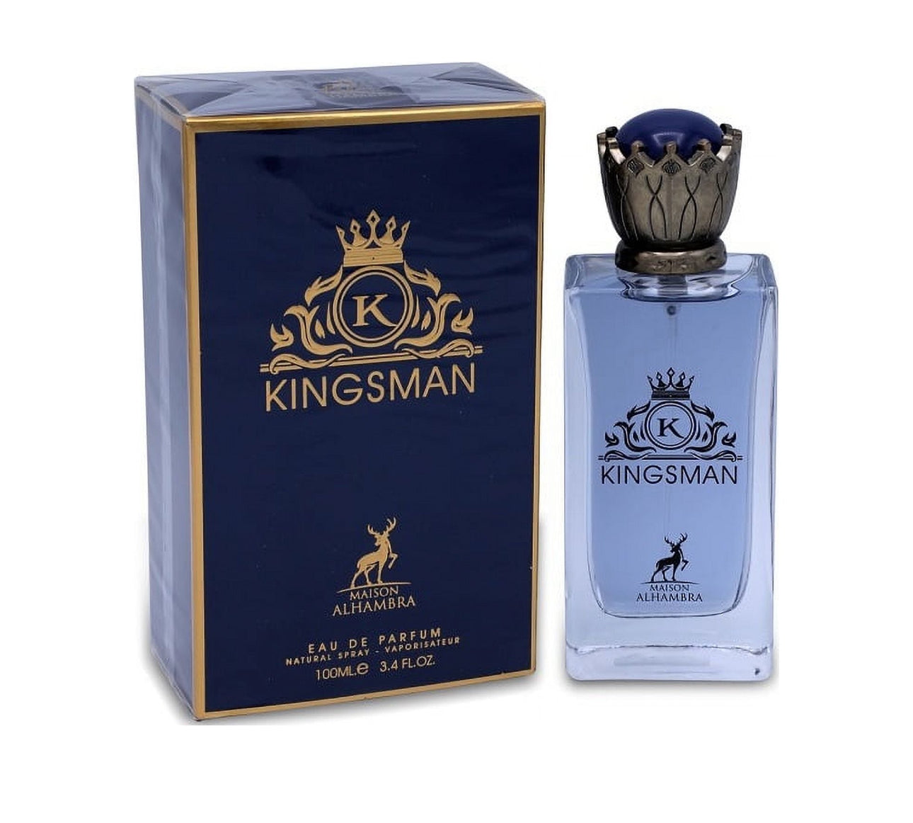 KINGSMAN Men EDP - 100Ml (3.40z) By MAISON ALHAMBRA