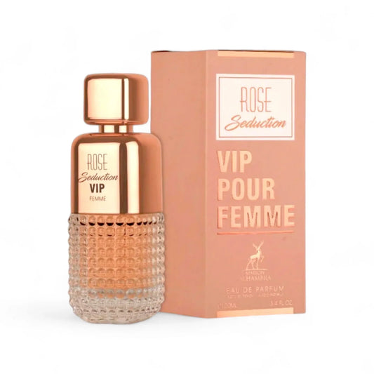 ROSE VIP FEMME WOMEN EDP- 100ML (3.40z) By Alhambra