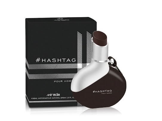 HASHTAG POUR HOMME Men EDP - 85MI (2.80z) By Mirada