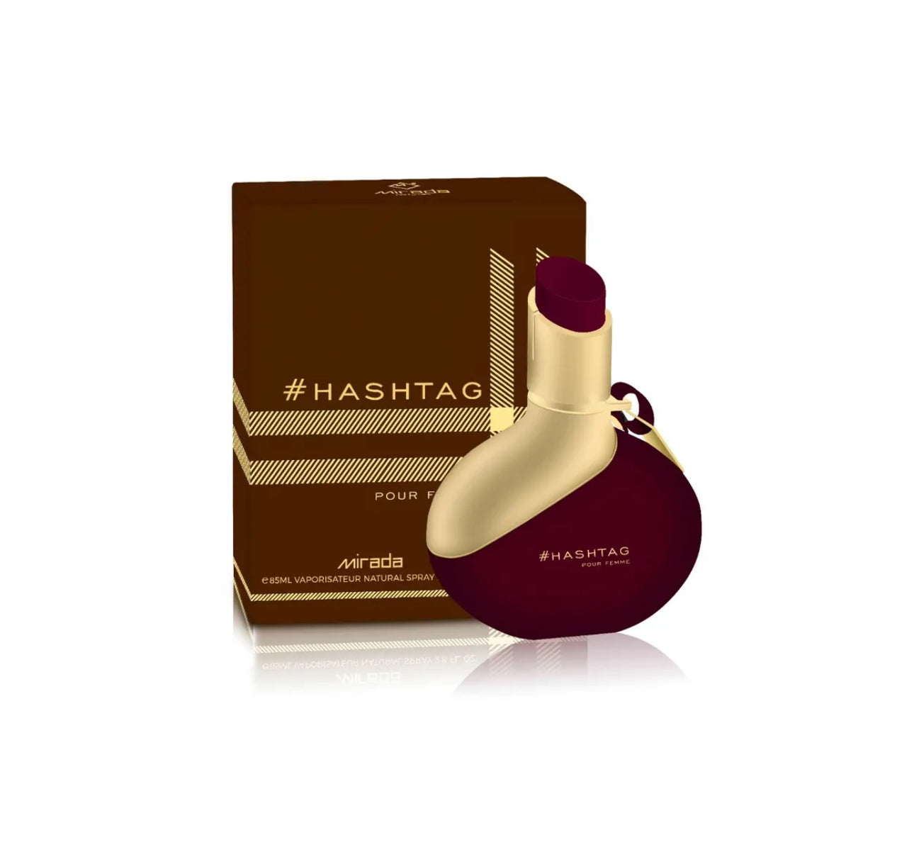 HASHTAG Pour Femme Women EDP - 85MI (2.80z) By Mirada