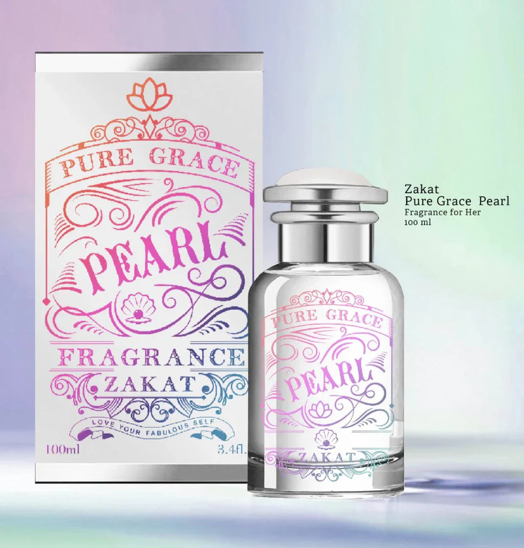 PURE GRACE PEARL UNISEX EDP - 100ML (3.40z) by ZAKAT