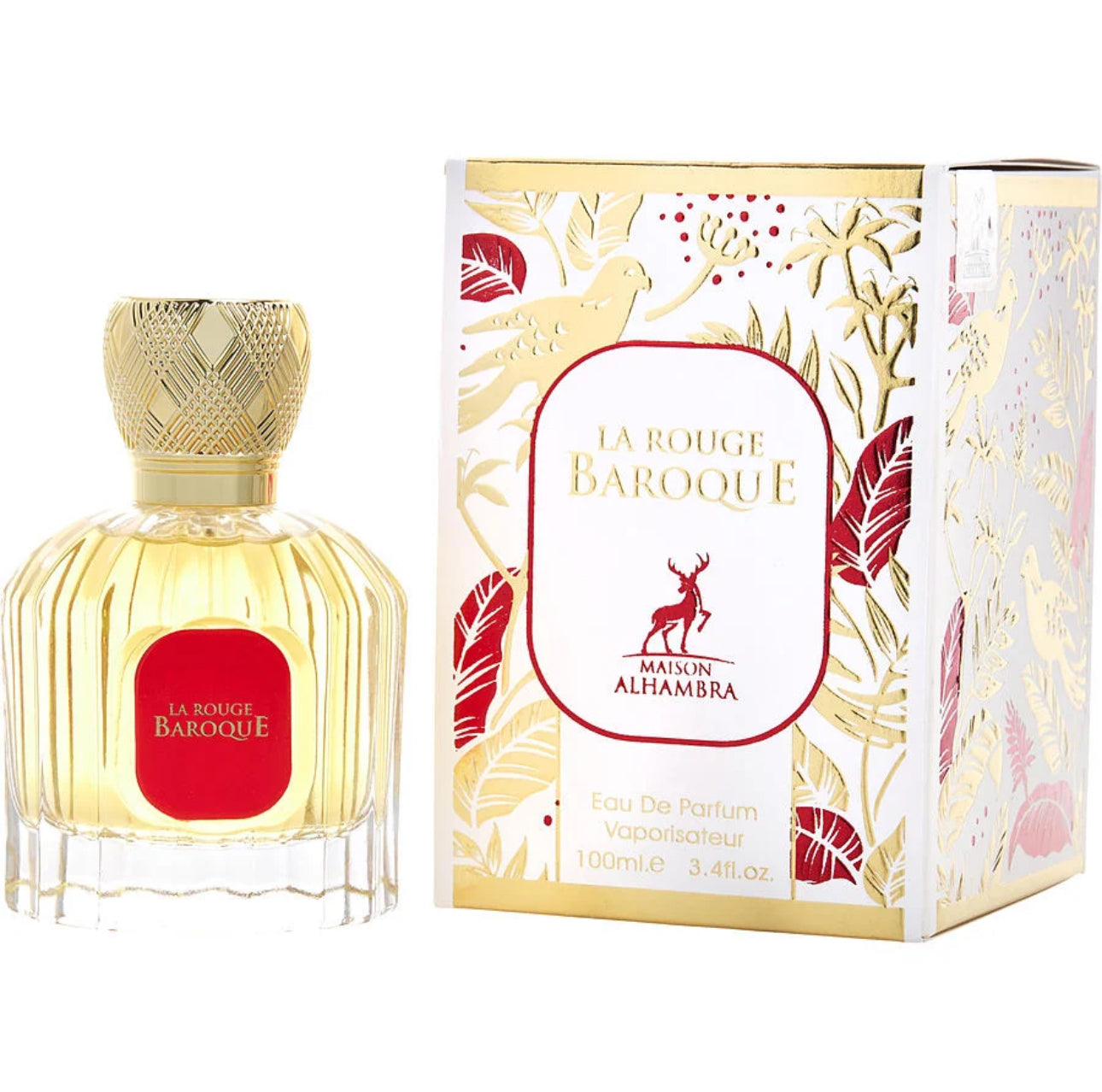 LA ROUGE BAROQUE Unisex EDP - 100Ml (3.40z) By MAISON ALHAMBRA