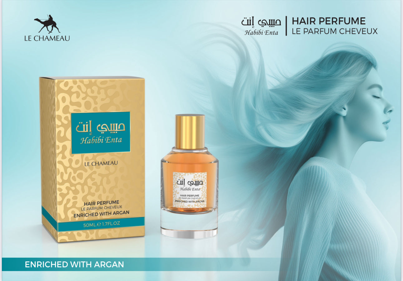 HABIBI ENTA HAIR PERFUME INFUSED WITH ARGAN - 50ML BY LE CHAMEAU