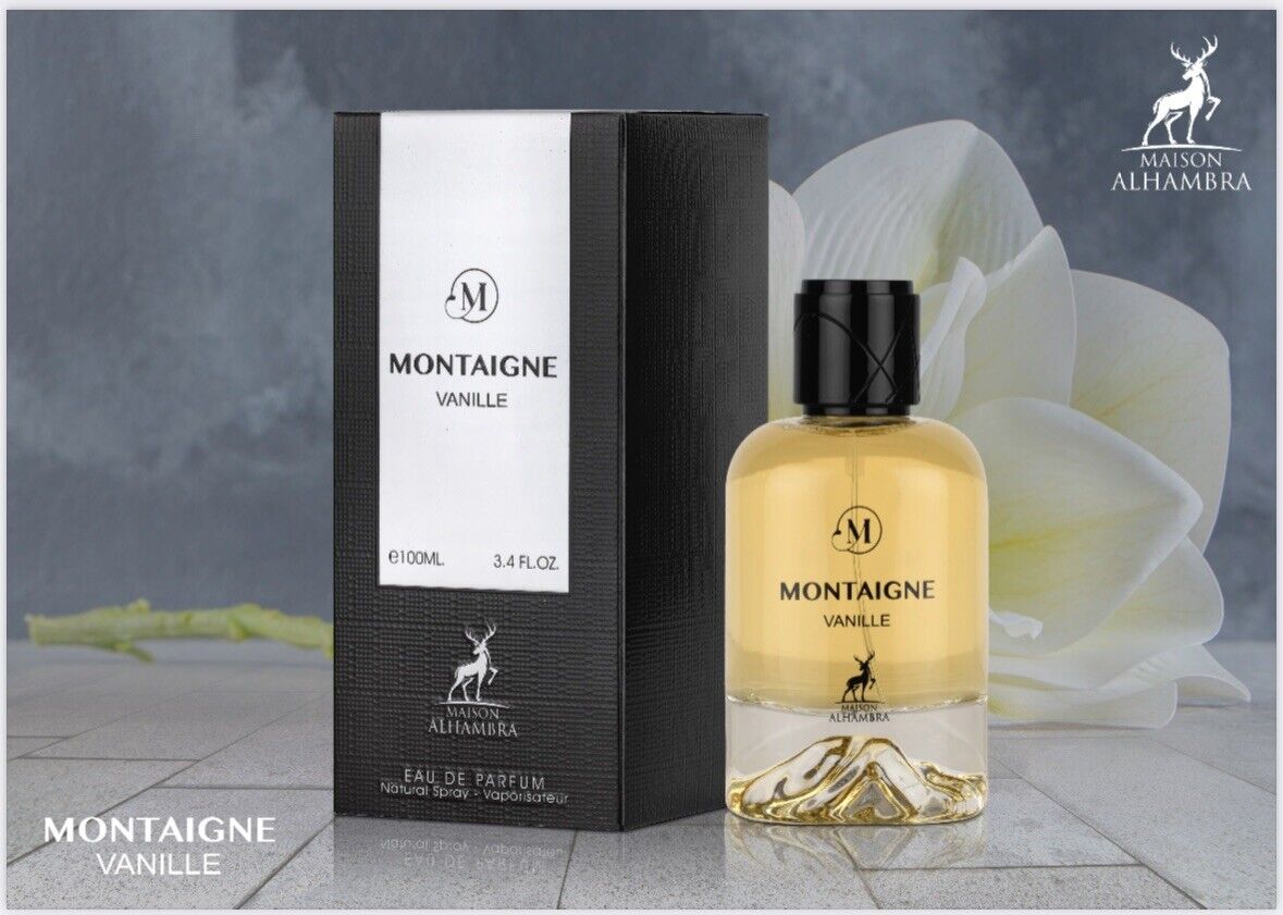 MONTAIGNE VANILLE UNISEX EDP - 100ML (3.40z) BY ALHAMBRA