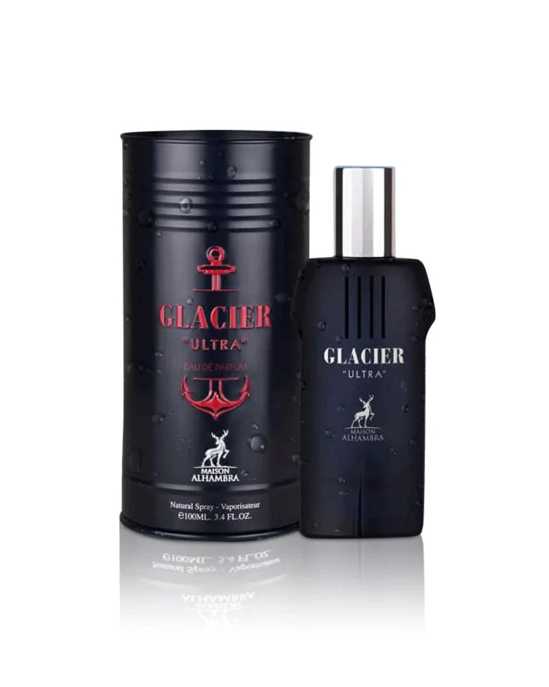 GLACIER ULTRA MEN EDP - 100ML (3.40z) By MAISON AL HAMBRA