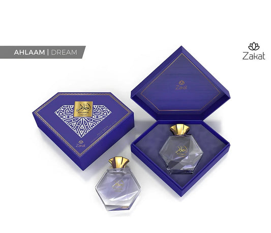 AHLAAM ROSE WOMEN EDP - 100ML (3.4oz) BY ZAKAT (DIAMANTE)